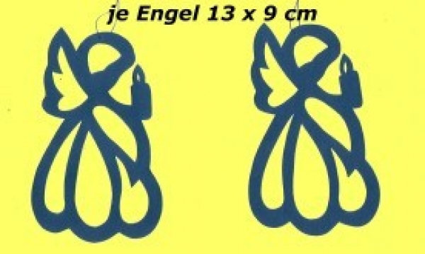 2 kleine Engel blau